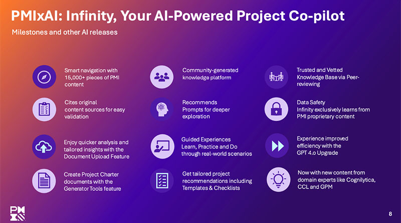 PMIxAI: Infinity,Your AI-Powered Project Co-pilot