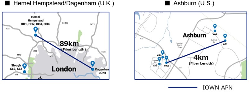 Figure 1: Data Centers Used for Demonstration