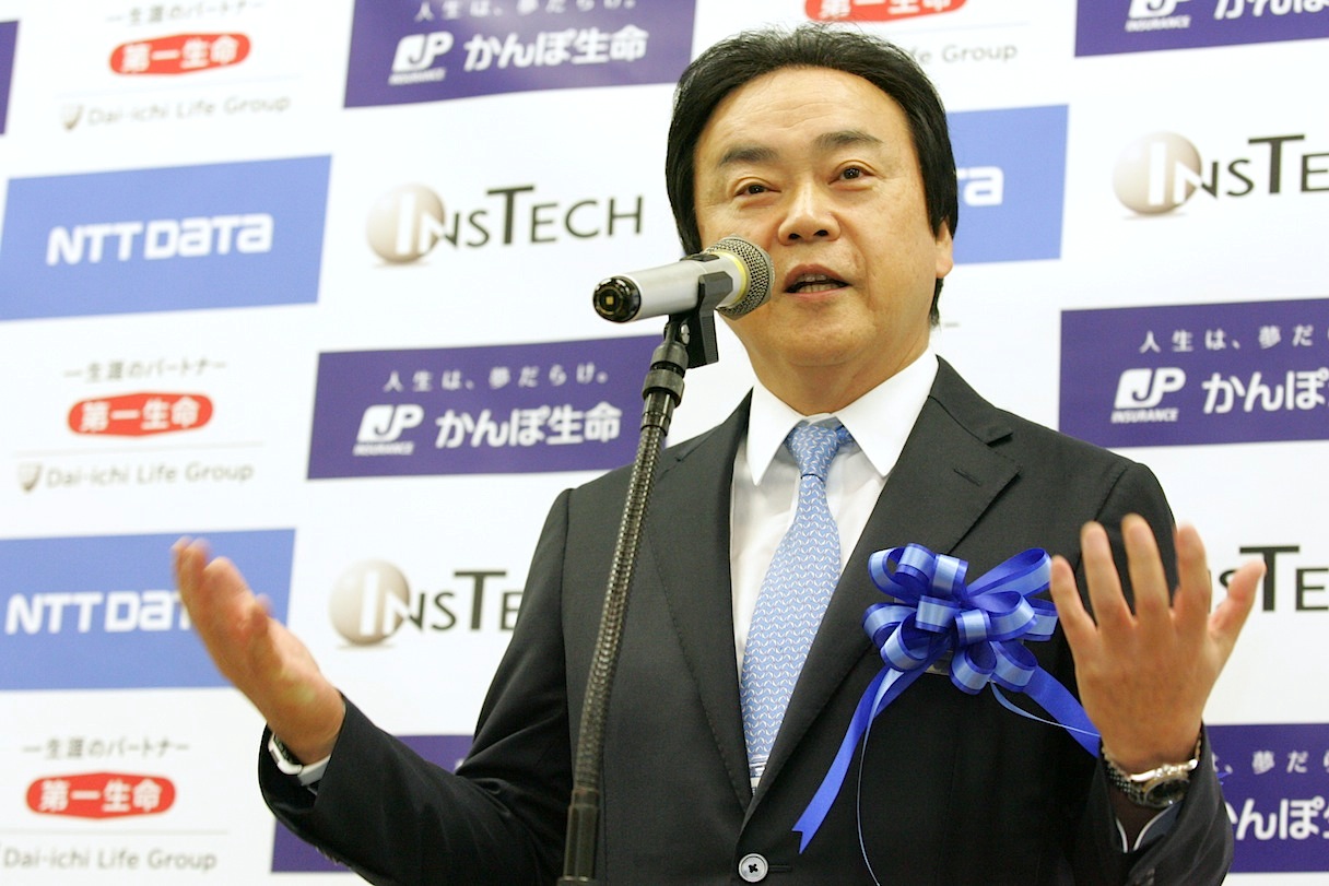 かんぽ生命保険 石井社長