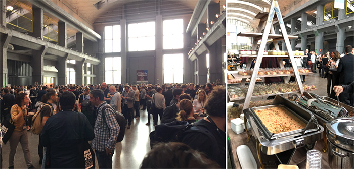 Service Design Global Conference コーヒーブレイクの様子