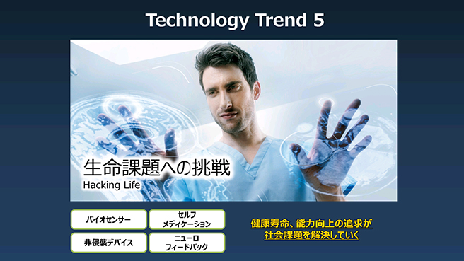技術トレンド「生命課題への挑戦」 技術トレンド「生命課題への挑戦」