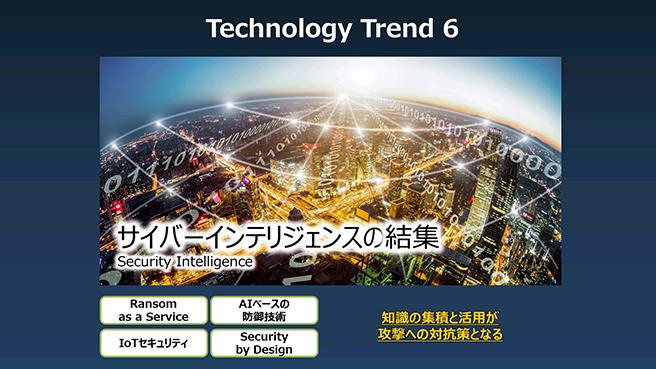 技術トレンド「サイバーインテリジェンスの結集」 技術トレンド「サイバーインテリジェンスの結集」