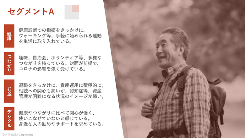 図2：セグメントAの特徴