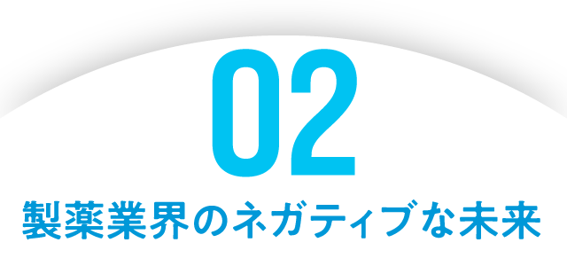 02 製薬業界のネガティブな未来