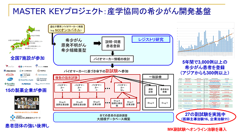 図1：MASTER KEYプロジェクトの全体像