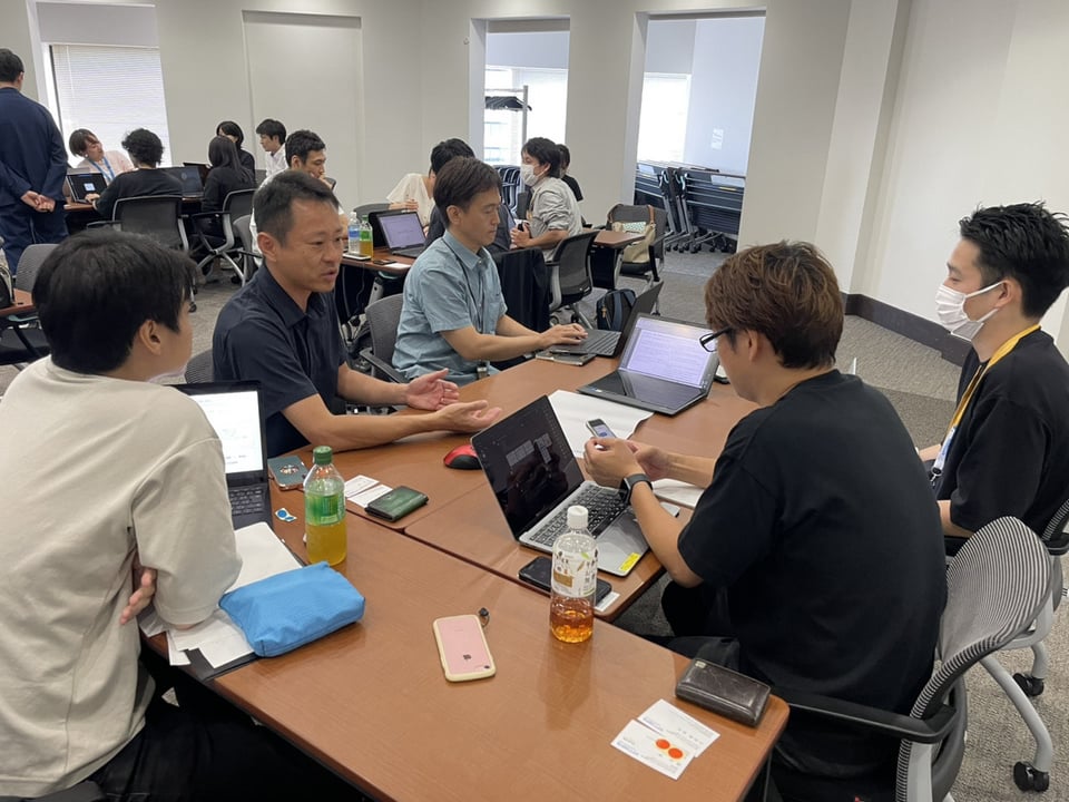Dチームの柳沼さんのアイデア発表