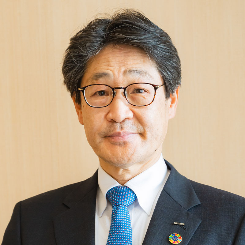 株式会社NTTデータ 社長 本間 洋