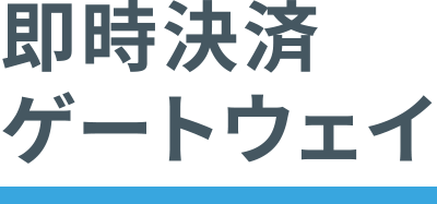 即時決済ゲートウェイサービス